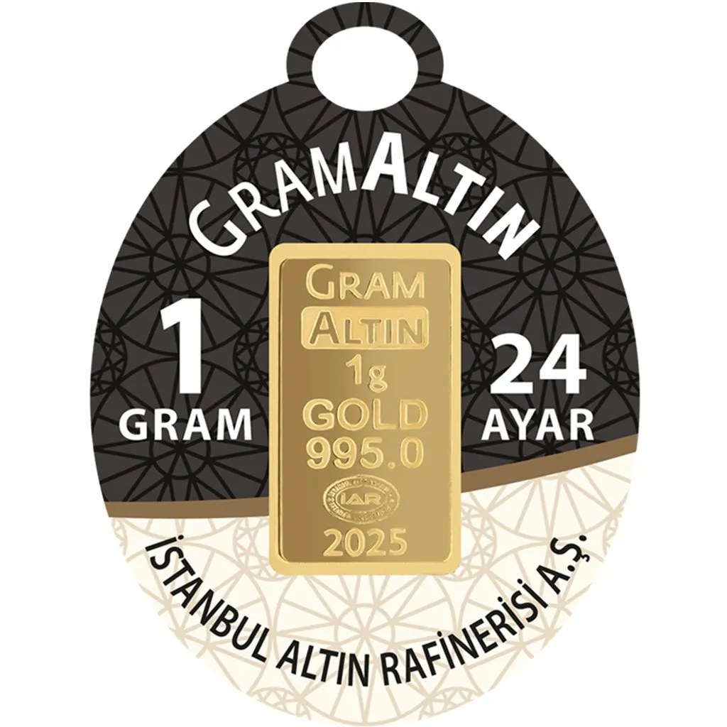 1 Gram 24 Ayar Altın – Sertifikalı Yatırım Altını