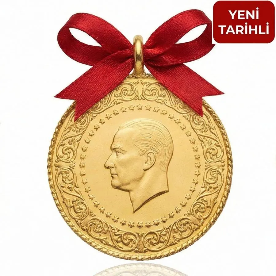 Yeni Tarihli Tam Altın (Ziynet) - Darphane Basımı 22 Ayar